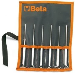 Beta 31/B6-LSE 6 Piece Long Pin &amp; Spring Pin Punch Set 4-6mm