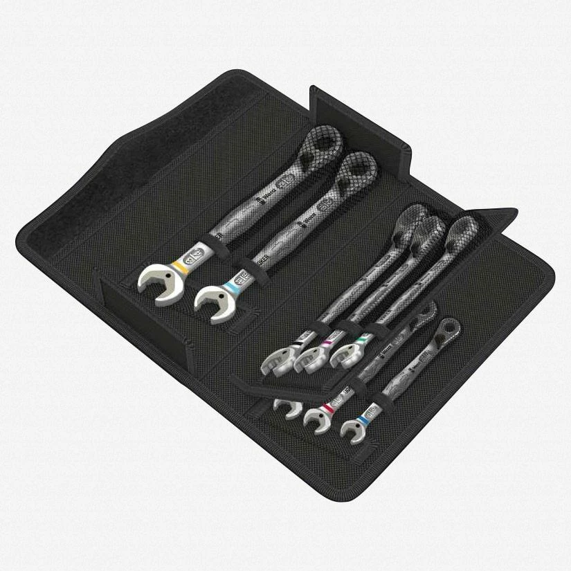 Wera 020093 JOKER Switch 8 Piece Reversible Ratchet Spanner Set - Imperial