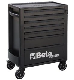 Beta RSC24/7 7 Drawer Mobile Roller Cabinet Black
