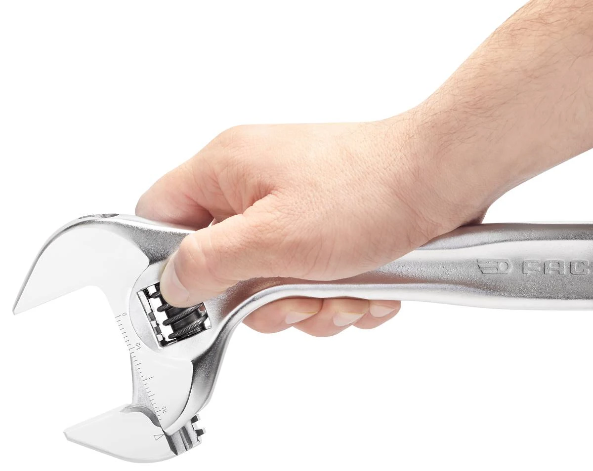 Facom 101.10 'Quick-Adjust' Adjustable Spanner Wrench 10" (250mm) - Image 3