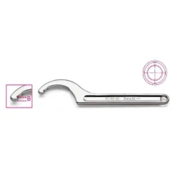 Beta 99 Hook Spanner With Square Nose For Ring Nuts 34-36-38mm