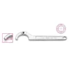 Beta 99SQ Hinged Hook Spanner With Square Nose For Ring Nuts 120-180mm