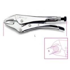 Beta 1052 ADJUSTABLE SELF-LOCKING PLIERS 140mm