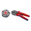 Knipex 97 33 02 Multicrimp® Pliers Set - 5 Quick Change Cartridges