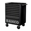 Bahco 1472K8BLACK E72 8 Drawer 26" Mobile Roller Cabinet Black