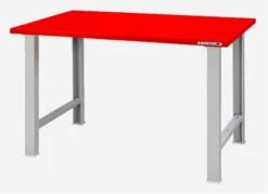 Bahco 1495WB18TSRED Heavy Duty Steel Top Workbench Red 1800mm Long