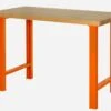 Bahco 1495WB18TW Heavy Duty Chestnut Top Workbench Orange 1800mm Long