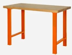 Bahco 1495WB18TW Heavy Duty Chestnut Top Workbench Orange 1800mm Long