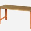Bahco 1495WBAH18TD Heavy Duty MDF Top Workbench Orange 1800mm Long