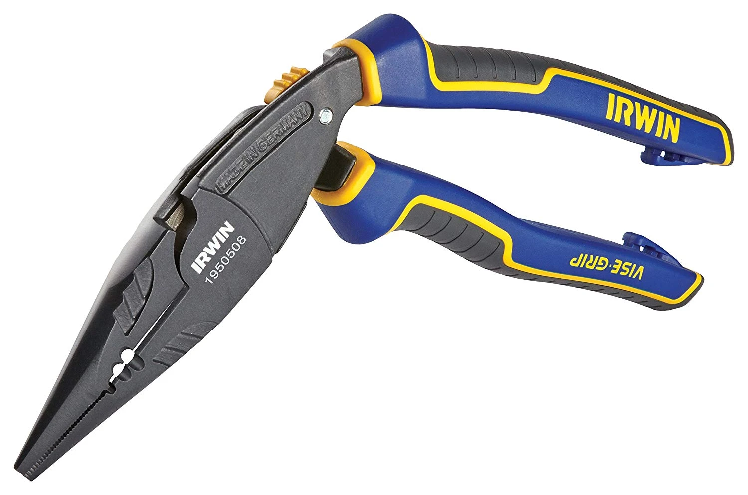 Irwin Vise-Grip 1950508 8β³ Ergomulti Long Nose Pliers With Wire Stripper And Wire Crimper - Image 2