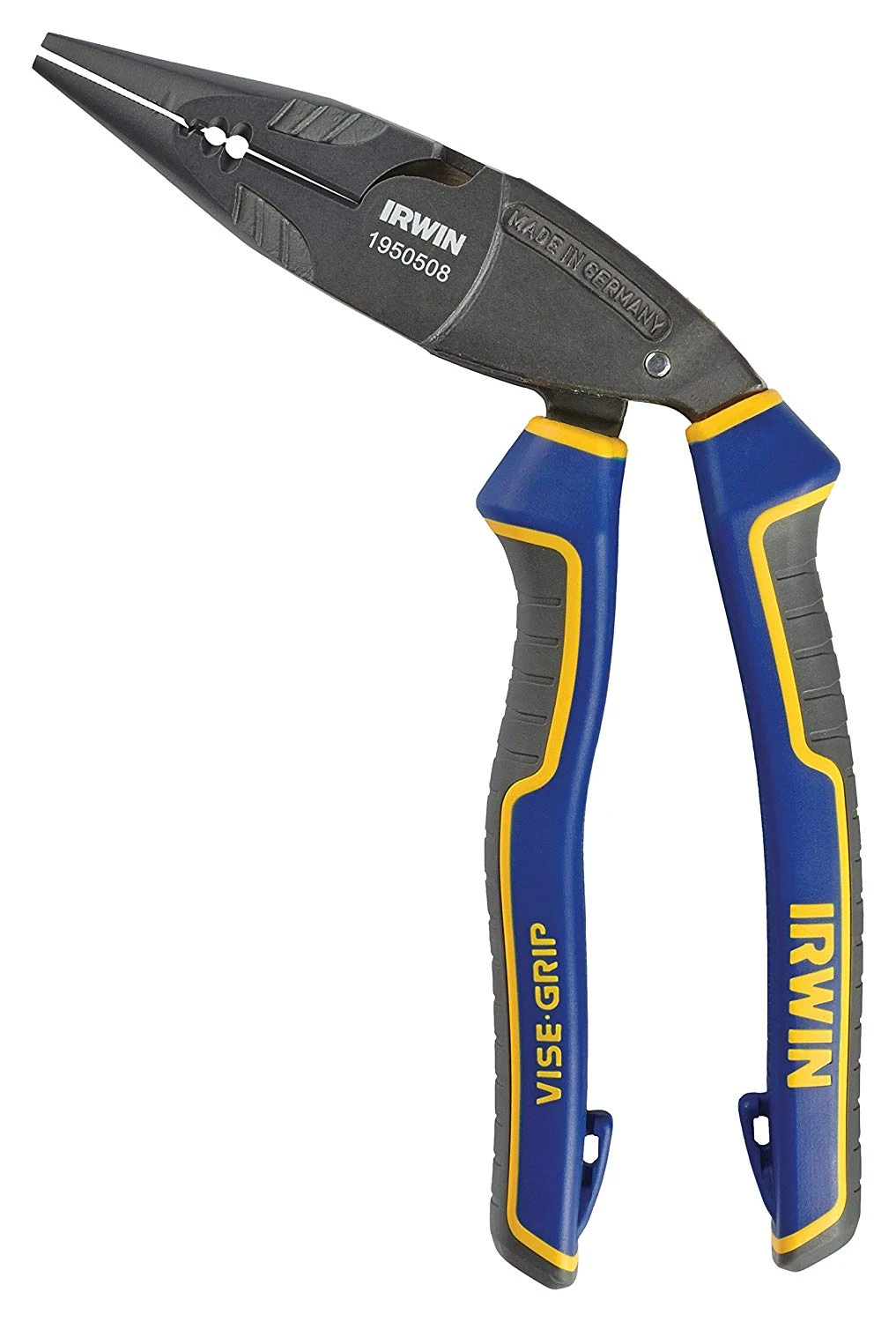Irwin Vise-Grip 1950508 8β³ Ergomulti Long Nose Pliers With Wire Stripper And Wire Crimper - Image 4