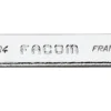 Facom 34.15-15mm Midget Wrench With Open Ends AT 15 And 75 Degrees