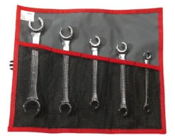 Facom 43.JE5T 5 Piece Metric Flanged Flare Nut Wrench Spanner Set 7-19mm