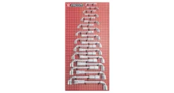 Facom 76.P22M 22 Piece Angled Socket Wrench Wall-mounted Set 8-32mm