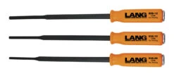 Lang (USA) 856-3ST 3 Pce Extra-Long 400mm Pin Punches - Handle &amp; Striking Cap