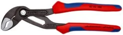 Knipex 87 02 180 Cobra® Hightech Waterpump Pliers Multi-Component Grips 180mm