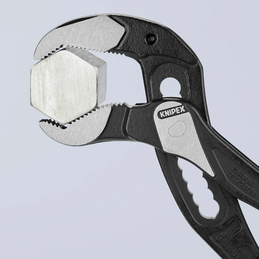 Knipex 88 01 400 Alligator® XL Waterpump Pliers PVC Grip 400mm (95mm Capacity) - Image 3