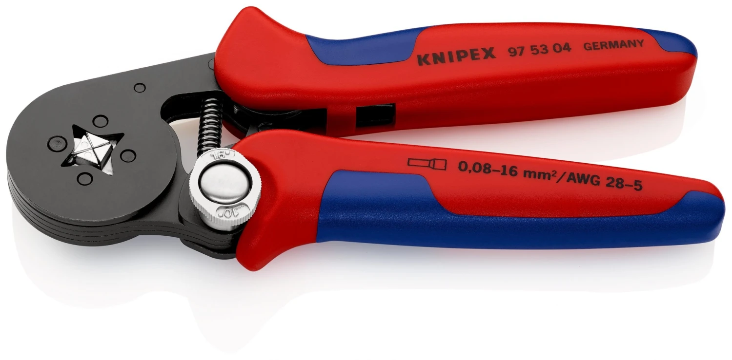 Knipex 97 53 04 Self-Adjusting Crimping Pliers With Lateral Access (Ferrules) 180mm - Image 2