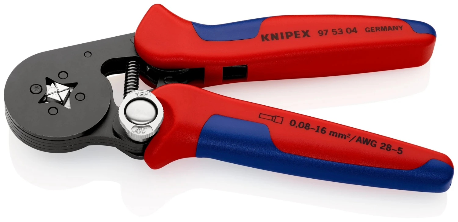 Knipex 97 53 04 Self-Adjusting Crimping Pliers With Lateral Access (Ferrules) 180mm - Image 3