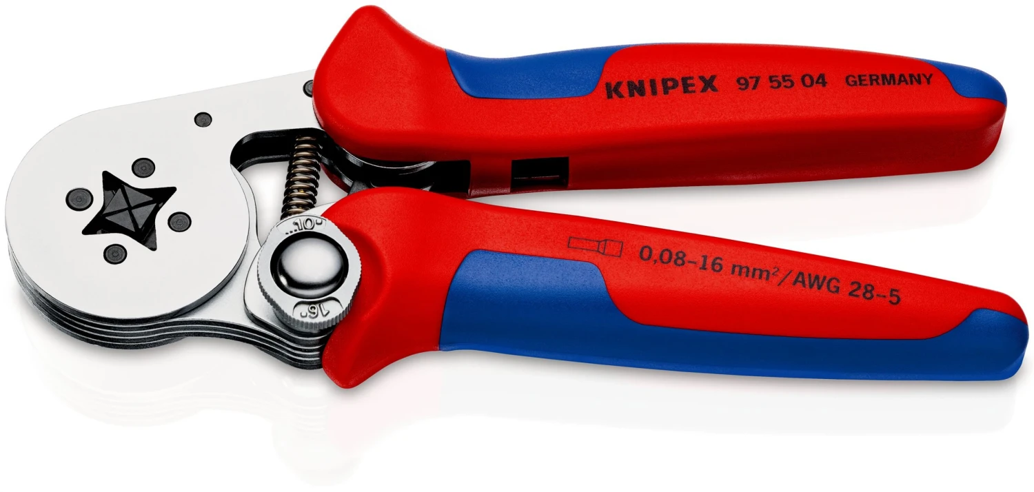 Knipex 97 55 04 Self-Adjusting Crimping Pliers - 180 Mm - Image 2