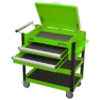 Sealey AP760MHV Heavy-Duty Mobile Tool &amp; Parts Trolley 2 Drawers &amp; Lockable Top - Green