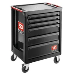 Facom ROLL.6NM3A 6 Drawer Mobile Roller Cabinet - Black