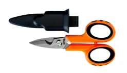 Bahco SCB140G Compact Electricians Scissors Cable Shears Snips &amp; Pouch