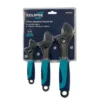 Eclipse SFADJW3PS 3 Piece Soft Grip Adjustable Spanner Wrench Set 150, 200 &amp; 250mm