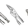 Irwin Vise-Grip TVG73 3 Piece Orginal Quick Release Curved And Long Nose Locking Jaw Pliers